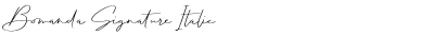 Bomanda Signature Italic